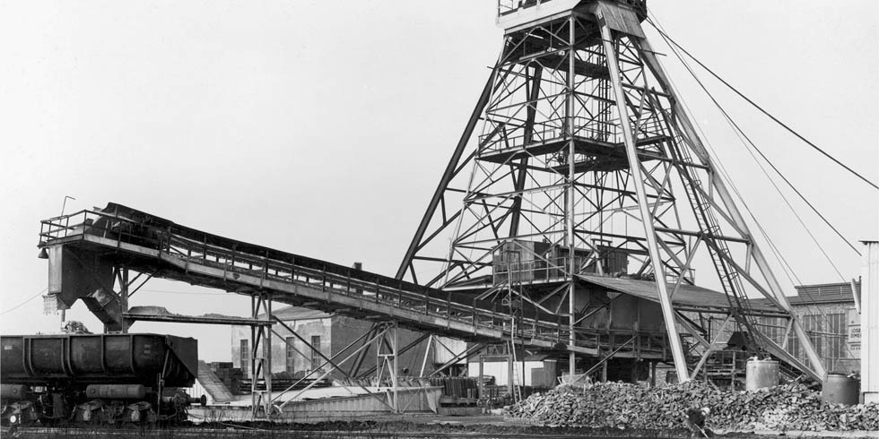 Parallel zur Förderung wird der Schacht 2 bis in 1.000 Meter Tiefe gebaut.